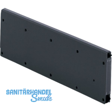 HETTICH Systema Top 2000 Trennwand, EB 392 mm, Stahl schwarz