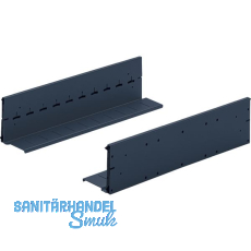 HETTICH Systema Top 2000 Karteibahn, Schrankt. 400, Stahl schwarz