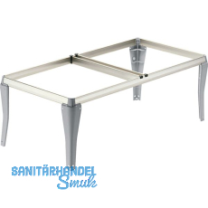 HETTICH Systema Top 2000 H�ngerahmen, EB 392 mm, ET 530 mm, Alu- Finish