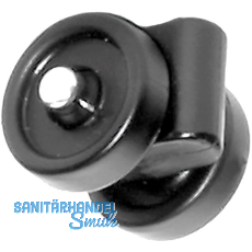 HETTICH Lenkrolle harte B�den, Kunststoff schwarz