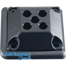 HETTICH Systema Top 2000 Sockelplatte mit Kantenschutz, schwarz
