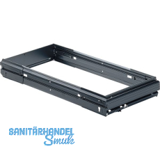 HETTICH Systema Top 2000 H�ngeregistratur-Rahmen 1032-1204 / 400 mm schwarz