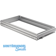 HETTICH Systema Top 2000 Hängeregistratur-Rahmen, 1 x A4+R, KB 600 mm, Alu-F. HETTICH Systema Top 2000 Hängeregistratur-Rahmen, 1 x A4+R, KB 600 mm, Alu-F.