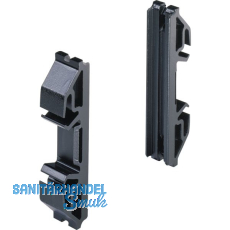 HETTICH Systema Top 2000 Orgaclip, Kunststoff schwarz