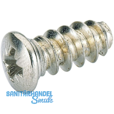 HETTICH Systema Top 2000 Systemschraube Linsenkop � 6,0x13,7 mm, vernickelt