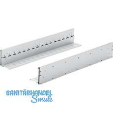 HETTICH Systema Top 2000 Karteibahn, Schrankt. 600,Stahl Alu-Finish