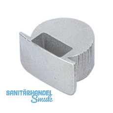 HETTICH PRESTIGE 2000 Anschlagwinkel Wing, zum Einlassen, Stahl vernickelt