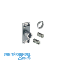 HETTICH PRESTIGE 2000 Zyl.-Schubstangenschloss Z23, rechts, �18,Stahl vernickelt