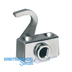 HETTICH PRESTIGE 2000 Schließhaken zum Anschrauben, links, Stahl vernickelt HETTICH PRESTIGE 2000 Schließhaken zum Anschrauben, links, Stahl vernickelt