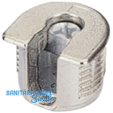 HETTICH VB 35 Exzenter-Verbindungsbeschlag Plattenst�rke 19 vernickelt