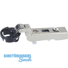 HETTICH INTERMAT 9904 T1 Glast�rscharnier, einliegend, �W 95�