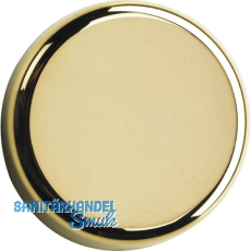 HETTICH Glastür Zierkappe rund, Kunststoff hochglanz vergoldet HETTICH Glastür Zierkappe rund, Kunststoff hochglanz vergoldet