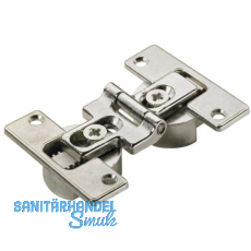 HETTICH HFT Faltt�rscharniere zum Schrauben 180�, Zinkdruckguss vernickelt