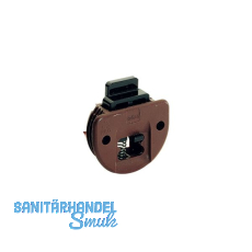 HETTICH SlideLine 55 F�hrungsteil - mit federndem Riegel, Kunststoff braun