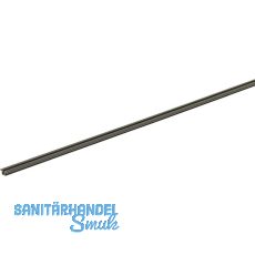 HETTICH SlideLine 55 Einfach- F�hrungsprofil, 4000 mm, Kunststoff braun