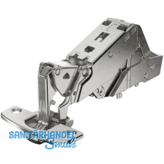 HETTICH SENSYS 8657i TH52 Null-Einsprungscharnier halbaufliegend ged�mpft �W165�