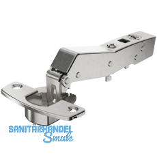 HETTICH SENSYS 8639i TH52 Winkelscharnier 45� halb aufliegend ged�mpft �W 95�