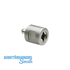 HETTICH PRESTIGE 2000 Zylinder-Drehgriff Typ 42.2, rechts, vernickelt matt