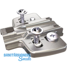 HETTICH Exzenter Kreuzmontageplatte, Spreizmuffe, Distanz 3 mm