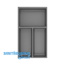 AGOFORM Besteckeinsatz Sky 500/35 Kunststoff schiefergrau AGOFORM Besteckeinsatz Sky 500/35 Kunststoff schiefergrau