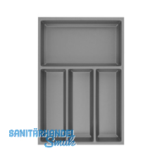 AGOFORM Besteckeinsatz Sky 500/40 Kunststoff schiefergrau