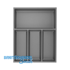 AGOFORM Besteckeinsatz Sky 500/45 Kunststoff schiefergrau