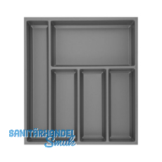 AGOFORM Besteckeinsatz Sky 500/50 Kunststoff schiefergrau AGOFORM Besteckeinsatz Sky 500/50 Kunststoff schiefergrau