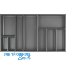 AGOFORM Besteckeinsatz Sky 500/90 Kunststoff schiefergrau