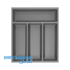 AGOFORM Besteckeinsatz Sky 400/40 Kunststoff schiefergrau