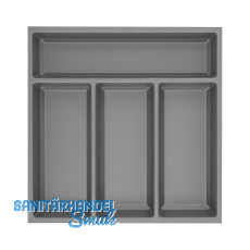 AGOFORM Besteckeinsatz Sky 400/45 Kunststoff schiefergrau