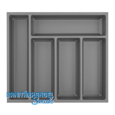 AGOFORM Besteckeinsatz Sky 400/50 Kunststoff schiefergrau