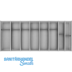 NINKA Schubkasteneinsatz-Set Cuisio KB 1200 mm TANDEMBOX Kunststoff Graphit NINKA Schubkasteneinsatz-Set Cuisio KB 1200 mm TANDEMBOX Kunststoff Graphit