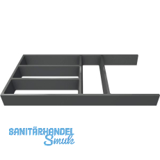 NINKA Connect Rahmen kürzbar Kunststoff Dunkelgrau NINKA Connect Rahmen kürzbar Kunststoff Dunkelgrau