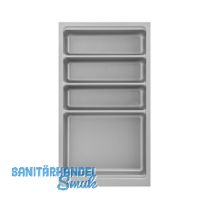 Besteckeinsatz Scoop II Set KB 350 mm Kunststoff Silber Besteckeinsatz Scoop II Set KB 350 mm Kunststoff Silber