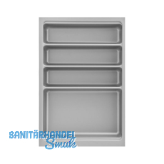 Besteckeinsatz Scoop II Set KB 400 mm Kunststoff Silber