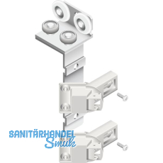 CINETTO PS23 Faltschiebetürbeschlag links, bis 50kg, 2 Türflügel CINETTO PS23 Faltschiebetürbeschlag links, bis 50kg, 2 Türflügel