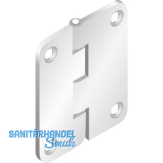 CINETTO PS23 Faltt�rscharnier, Stahl verzinkt