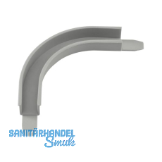 REHAU F�hrungsbogen 90�, Kunststoff lichtgrau