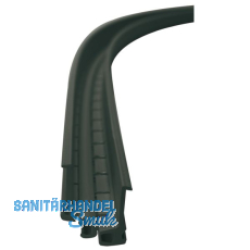 REHAU F�hrungsschiene FLEX,2500mm, Kunststoff schwarz