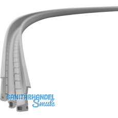 REHAU F�hrungsschiene FLEX,2500mm, Kunststoff lichtgrau