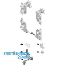 CINETTO PS11 Faltschiebet�rbeschlag bis 40kg, 2 T�rfl�gel