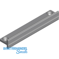 CINETTO PS40 Vorderes Clipteil Befestigung der Laufschiene, Einnuten, KS schwarz