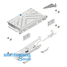 CINETTO PS40 Schiebetürbeschlag rechte Tür, Aussenfront frontbündig CINETTO PS40 Schiebetürbeschlag rechte Tür, Aussenfront frontbündig