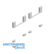 CINETTO PS40.02 Adapter zur Schraubbefestigung, Zamak CINETTO PS40.02 Adapter zur Schraubbefestigung, Zamak