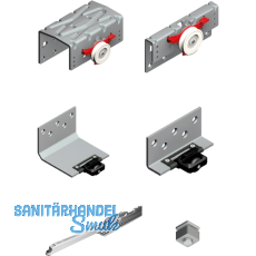 CINETTO PS48 Beschlagset mit 30 kg Dämpfung, HS28 mm, 2 flügelig CINETTO PS48 Beschlagset mit 30 kg Dämpfung, HS28 mm, 2 flügelig