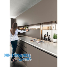 CINETTO PS70 Vertikal Schiebesystem, Beschlagset 1800 mm, Aluminium grau CINETTO PS70 Vertikal Schiebesystem, Beschlagset 1800 mm, Aluminium grau