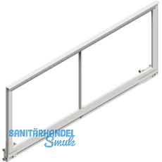 CINETTO PS70 Vertikal Schiebesystem, T�rrahmenset 2400 mm, Aluminium Metallgrau