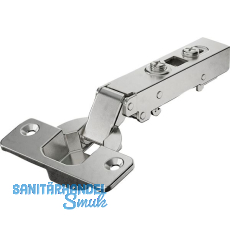 HETTICH Veosys TH 42 Topfscharnier aufliegend ged�mpft �W 105� Edelstahl