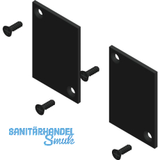 CINETTO Scala Endkappenset, Kunststoff schwarz