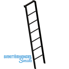 CINETTO Scala Schiebeleiter kurz, auf Maß 2505-3600, Stahl schwarz CINETTO Scala Schiebeleiter kurz, auf Maß 2505-3600, Stahl schwarz